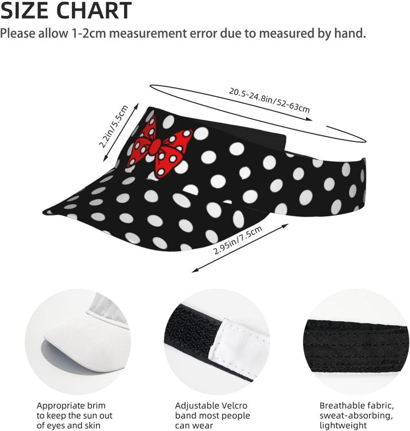AKMCBSH Visor Cap Funny Sun Hat for Women Men Teens for for Sports, Beach, Tennis, Golf, Running & Hiking - Image 4